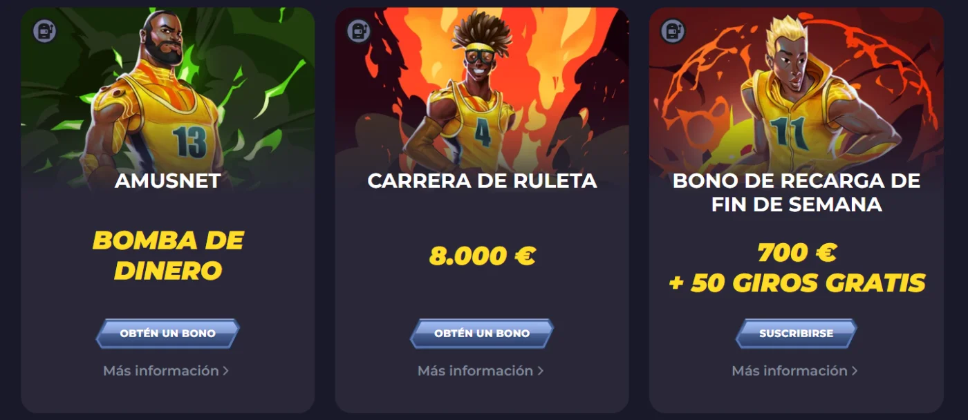 Bono de bienvenida